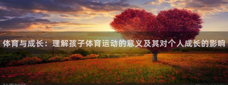 678体育：体育与成长：理解孩子体育运动的意义及其对个人成长的影响